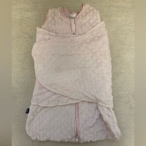 0-3 Month, Super Soft, Halo Soft Pink SleepSack Swaddle